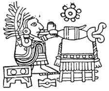 An aztec musician